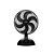 Ventilador De Mesa Maxx Force 150w 6p 40cm 127v Bvt401 Preto Britania - Imagem 1
