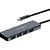 Hub USB 4 Portas Bright HB001 Tipo C 4k - Imagem 1