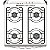 Fogao 4b Realce Ares Plus C/acend - 5542 - Imagem 7