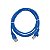 Patch Cord Cca Cftv Cat5 26awg 1 Metro Azul Cy-pc1.0m-5-bl - Imagem 1