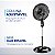 Vent 40cm Mondial Coluna Super Power 140w 6pas Vsp-40c-nb - 5389-01 - Imagem 4