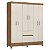 Roupeiro Demobile Flash Ii 6 Pts 2 Gvs - 62920-140 - PC / 2 - Imagem 1