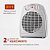 Aquecedor de Ambiente Mondial A-08 com Controle de Temperatura - Cinza - 220V - Imagem 3