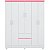 Roupeiro Demobile Flash Ii 6 Pts 2 Gvs - 62920-120 - PC / 2 - Imagem 7