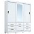 Roupeiro Panan Luiza 100  Mdf 3pts 7 Gvs - 40010055-0002 - PC / 4 - Imagem 1