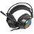 Headset Gamer Fortrek Crusader P2 + USB RGB Preto - Imagem 2