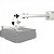 Suporte de Teto e Parede para Projetor SBRP756 Branco Brasforma - Imagem 2