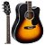 Violão Giannini GDC1 CEQ Eletroacústico Aço Vintage Sunburst Satin - Imagem 2