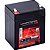 Bateria Estacionária Selada 12V 5Ah VRLA UP1250 Unipower - Imagem 1