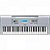 Teclado Yamaha YPT-370 Arranjador Prata - Imagem 1