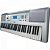 Teclado Yamaha YPT-370 Arranjador Prata - Imagem 3