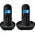 Telefone Sem Fio Motorola Com 2 MT150-2 DECT Preto - Imagem 1