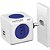 Adaptador Benjamim Múltiplo Com USB Powercube PWC-R5 Bivolt ELG - Imagem 2