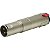 Adaptador Xlr 3 Pin Macho X P10 Femea Stereo Com Trava Nicke Pct C/10 Loud - Imagem 2