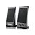 Caixa De Som Multimidia 2.0 3w Usb Sp009 Preta Multilaser - Imagem 1