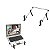 Suporte De Mesa P/ Notebook Nt Multi Preto Multivisao - Imagem 2