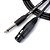 Cabo De Microf. Ninja Hg 0,20 Mm P10/xlr F. 10ft 3,05m Pt - Imagem 1