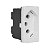Tomada 2p+t 20a 250v B.parafuso 1m Branca 615060bc - Imagem 1