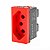 Tomada 2p+t 20a 250v B. Parafuso 1m Vermelha 615079vm - Imagem 1