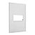 Placa 1 Posto 4x2 Branca 618501bc - Imagem 1