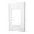 Placa 3 Postos 4x2 Branca 618503bc - Imagem 1