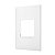 Placa 2 Postos 4x2 Branca 618502bc - Imagem 1