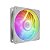 Fan Para Gabinete Mobius 120p Argb 120mm - Branca - Mfz-m2dw-24np2-r1 - Imagem 2