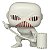 Pop! Super: Attack On Titan - War Hammer Titan - 15 Cm #1449 - Imagem 1