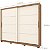 Roupeiro Henn Palace 4 Gvs 2 Pts Deslizantes  - D237-106 - PC / 5 - Imagem 4