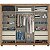 Roupeiro Henn Palace 4 Gvs 2 Pts Deslizantes  - D237-106 - PC / 5 - Imagem 5