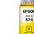 Refil Tanque Tinta Epson T574 Amarelo  - T574420-al - Imagem 2