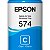 Refil Tanque Tinta Epson T574 Ciano  - T574220-al - Imagem 3