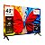 Tv 43p Tcl Qled Smart Full Hd Google Tv - 43s5k - Imagem 3