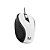 Mouse Com Fio Emborrachado Usb Mo224 Branco/preto Multilaser - Imagem 1