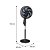 Ventilador de Coluna Arno X-TREME 7 40cm 150w 127V - Imagem 8