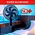 Ventilador de Coluna Arno Essential 40cm 6 Pás 140W 220V - Imagem 4