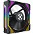Kit Cooler Fan ARGB Fortrek Frosty Preto Com Controladora/Controle - Imagem 6