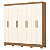 Roupeiro Henn B51 08 Pts E 04 Gvt - B51-127 - PC / 3 - Imagem 1