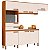 Conj. Cozinha Henn Briz B107 07 Pts E 02 Gvt C/tampo - B107-127 - PC / 2 - Imagem 1