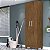 Roupeiro Multiuso Moval Iris 2 Pts - 133.902331.6 - Imagem 4