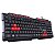 Teclado Gamer Vx Gaming Dragon V2 Abnt2 1.8m Preto Com Vermelho - Gt100 - Imagem 1