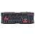 Teclado Gamer Vx Gaming Dragon V2 Abnt2 1.8m Preto Com Vermelho - Gt100 - Imagem 3