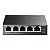 Switch Gigabit Easy Smart 10/100/1000 C/ 5 Portas (sendo 4 Poe) Tl-sg105pe Smb - Imagem 1