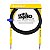 Cabo De Guitarra Samurai 0,30mmm Conector P10/p10 20ft 6,10 Metros Preto - Imagem 2