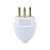 Plugue Desmontavel 3 Pinos 2p+t 20a/250v Branco Dn1616 - PC / 12 - Imagem 3
