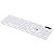 Teclado Usb Multimidia Slim Branco - Teclas Chocolate - Cabo 1.8m - Vinik - Tcb200 - Imagem 4