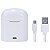 Fone De Ouvido Bluetooth Easy W1+ Tws True Wireless - Branco - Imagem 5
