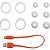 Fone de Ouvido JBL Live Free NC+ TWS Bluetooth Branco - Imagem 9