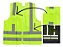 Colete Refletivo VERDE Fluorescente Epi G-GG-XGG - Imagem 8