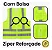 Colete Refletivo VERDE Fluorescente Epi G-GG-XGG - Imagem 7